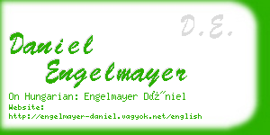 daniel engelmayer business card